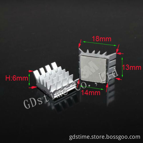 Aluminum Cooling Pad Heatsink IC Chipe